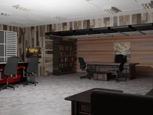 Boss Office 3D Model