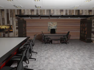 Boss Office 3D Model