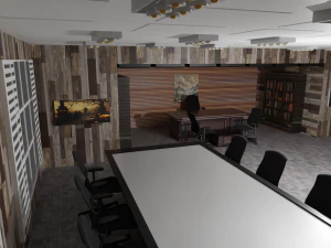 Boss Office 3D Model