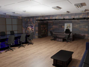 Boss Office 3D Model