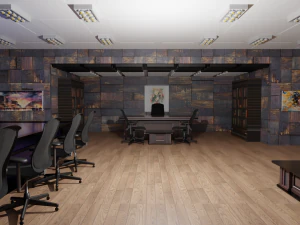 Boss Office 3D Model