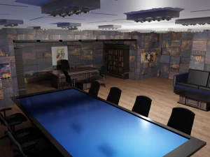 Boss Office 3D Model