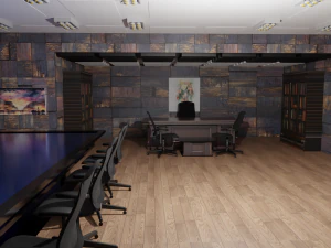 Boss Office 3D Model