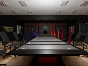 President Office 3D Model