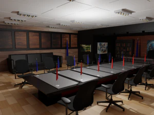 President Office 3D Model