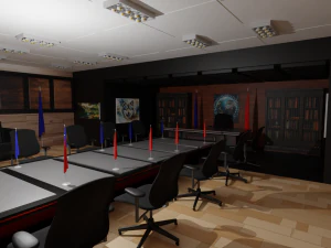 President Office 3D Model