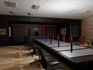 President Office 3D Model