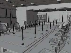 President Office 3D Model