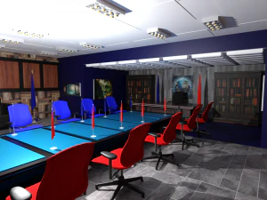 President Office 3D Model