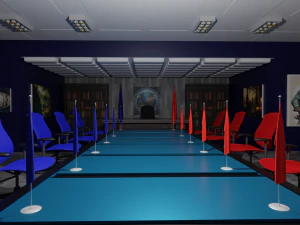 President Office 3D Model