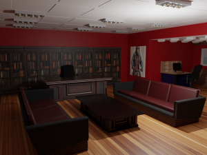 Work Office 3D Model