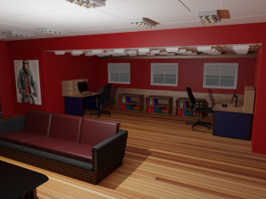 Work Office Modello 3D