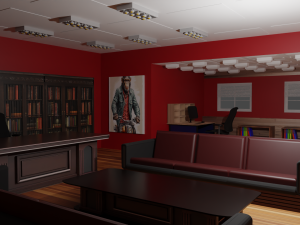 Work Office Modello 3D