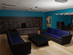 Work Office 3D 模型