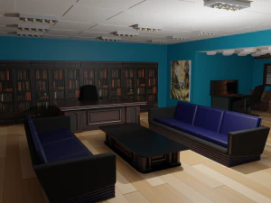 Work Office 3D Model