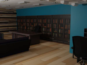 Work Office 3D Model