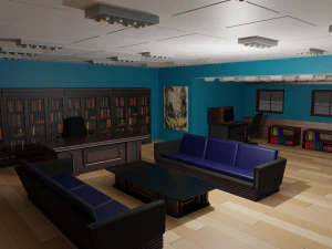 Work Office 3D Model
