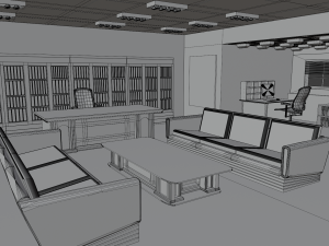 Work Office No Material Modelo 3D