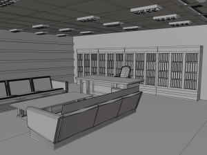 Work Office No Material Modelo 3D