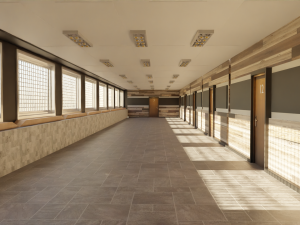 Corridor Hallway 3D-Modell