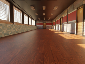 Corridor Hallway 3Dモデル