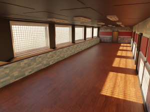 Corridor Hallway 3Dモデル