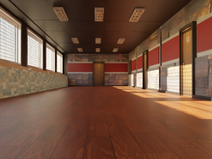 Corridor Hallway 3Dモデル