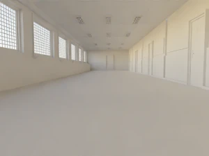 走廊 走廊 无材质 3D 模型