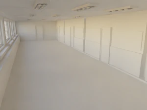 走廊 走廊 无材质 3D 模型