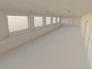 走廊 走廊 无材质 3D 模型