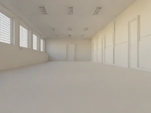 走廊 走廊 无材质 3D 模型