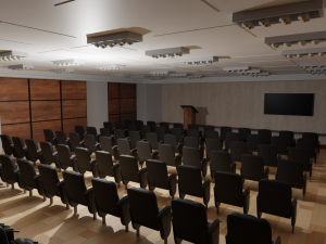 Briefing Press Room 3D 模型