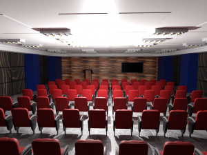 Briefing Press Room Modello 3D