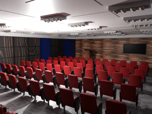 Briefing Press Room 3D Model
