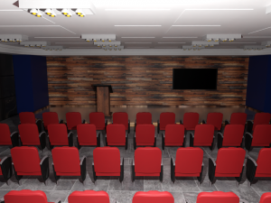 Briefing Press Room Modello 3D