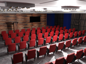 Briefing Press Room Modello 3D