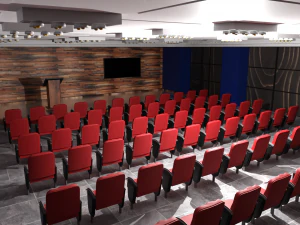Briefing Press Room 3D Model