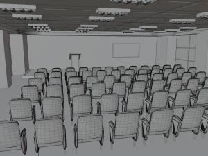 Briefing Press Room 3D Model