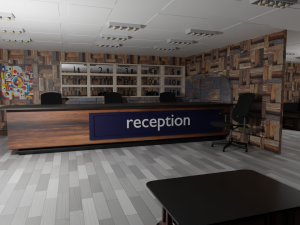 Reception Interior 3D Модель
