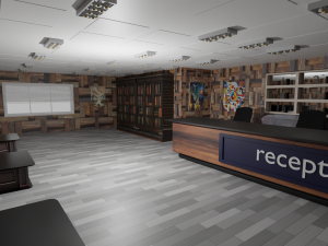 Reception Interior 3D Модель