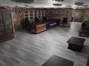 Reception Interior 3D Модель