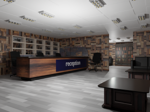 Reception Interior 3D Модель