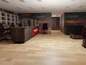 Reception Interior 3D Model