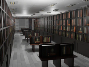 Book Store 3D Model