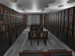 Book Store 3D Model