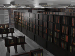Book Store 3D Model