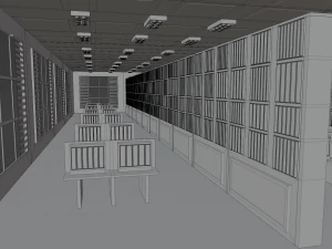 Book Store 3D Model