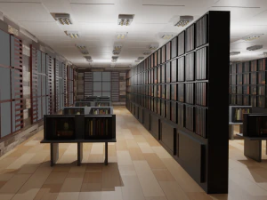 Book Store 3D Model