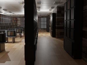 Book Store Modello 3D
