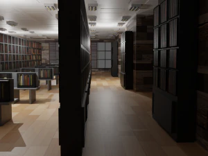 Book Store 3D Model
